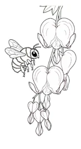 coloriage Cœur de Marie a dessiner et imprimer