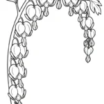 coloriage Cœur de Marie et découpage à imprimer