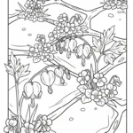 coloriage Cœur de Marie gratuit