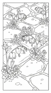 coloriage Cœur de Marie gratuit
