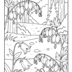 coloriage Cœur de Marie pour enfant de à imprimer