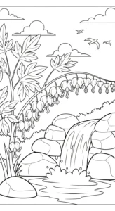 coloriage Cœur de Marie a imprimer pour enfant de 4 ans