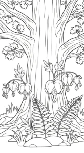 coloriage Cœur de Marie gratuit en ligne