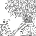 coloriage Cœur de Marie à imprimer gratuitement pdf