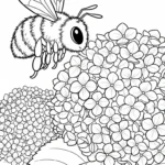 coloriage Hortensia pour enfant de 7 ans