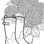 coloriage Hortensia gratuit en ligne