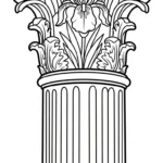 coloriage Iris et dessin a imprimer