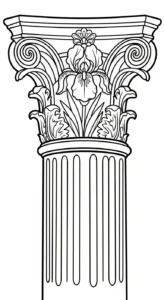 coloriage Iris et dessin a imprimer