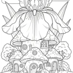 coloriage Iris a imprimer gratuit