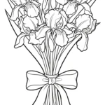 coloriage Iris et dessins