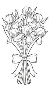 coloriage Iris et dessins