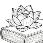 coloriage Lotus gratuit a imprimer