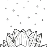 coloriage Lotus à imprimer gratuitement pdf