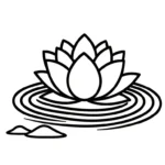 coloriage Lotus a imprimer