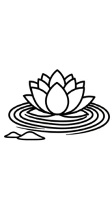 coloriage Lotus a imprimer
