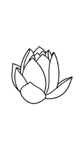 coloriage Lotus et dessin a imprimer