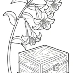 coloriage Lys à imprimer gratuitement