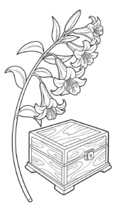coloriage Lys à imprimer gratuitement