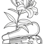 coloriage Lys a colorier en ligne