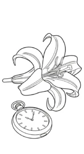 coloriage Lys pour enfants a imprimer