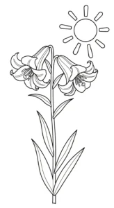 coloriage Lys en ligne
