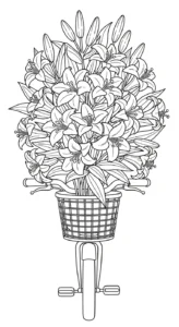 coloriage Lys a imprimer gratuit