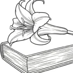 coloriage Lys pour enfant de à imprimer