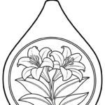 coloriage Lys et dessin a imprimer
