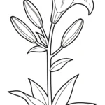 coloriage Lys a imprimer gratuitement