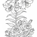 coloriage Lys et apprentissage