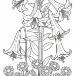 coloriage Lys a colorier en ligne