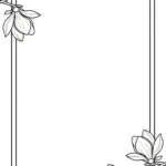coloriage Magnolia pour enfant de 7 ans