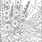coloriage Mauve gratuit pour enfants