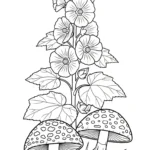 coloriage Mauve pour enfant de 10 ans