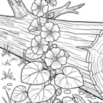 coloriage Mauve pour enfants a imprimer