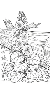 coloriage Mauve pour enfants a imprimer