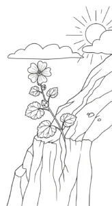 coloriage Mauve pour enfant gratuit