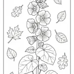 coloriage Mauve pour enfants à télécharger