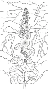 coloriage Mauve à imprimer gratuitement pdf