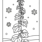 coloriage Mauve pour enfant de 5 ans