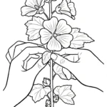 coloriage Mauve pour enfant a imprimer gratuit