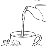 coloriage Mauve gratuit pour enfants