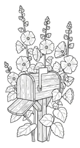 coloriage Mauve à imprimer gratuitement pdf