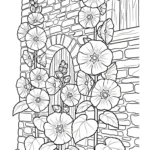 coloriage Mauve et decoupage
