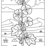 coloriage Mauve a dessiner et imprimer