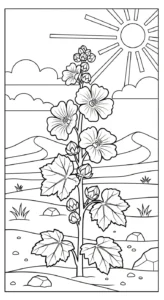 coloriage Mauve a dessiner et imprimer