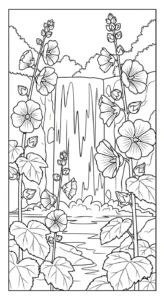 coloriage Mauve à imprimer pour enfant de 2 ans