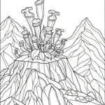 coloriage Nepenthes et dessin a imprimer