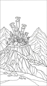 coloriage Nepenthes et dessin a imprimer