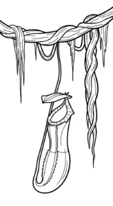 coloriage Nepenthes en ligne